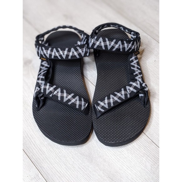 TEVA Men's Original Universal Sandal - Black/Grey - 10 - Picture 3 of 10